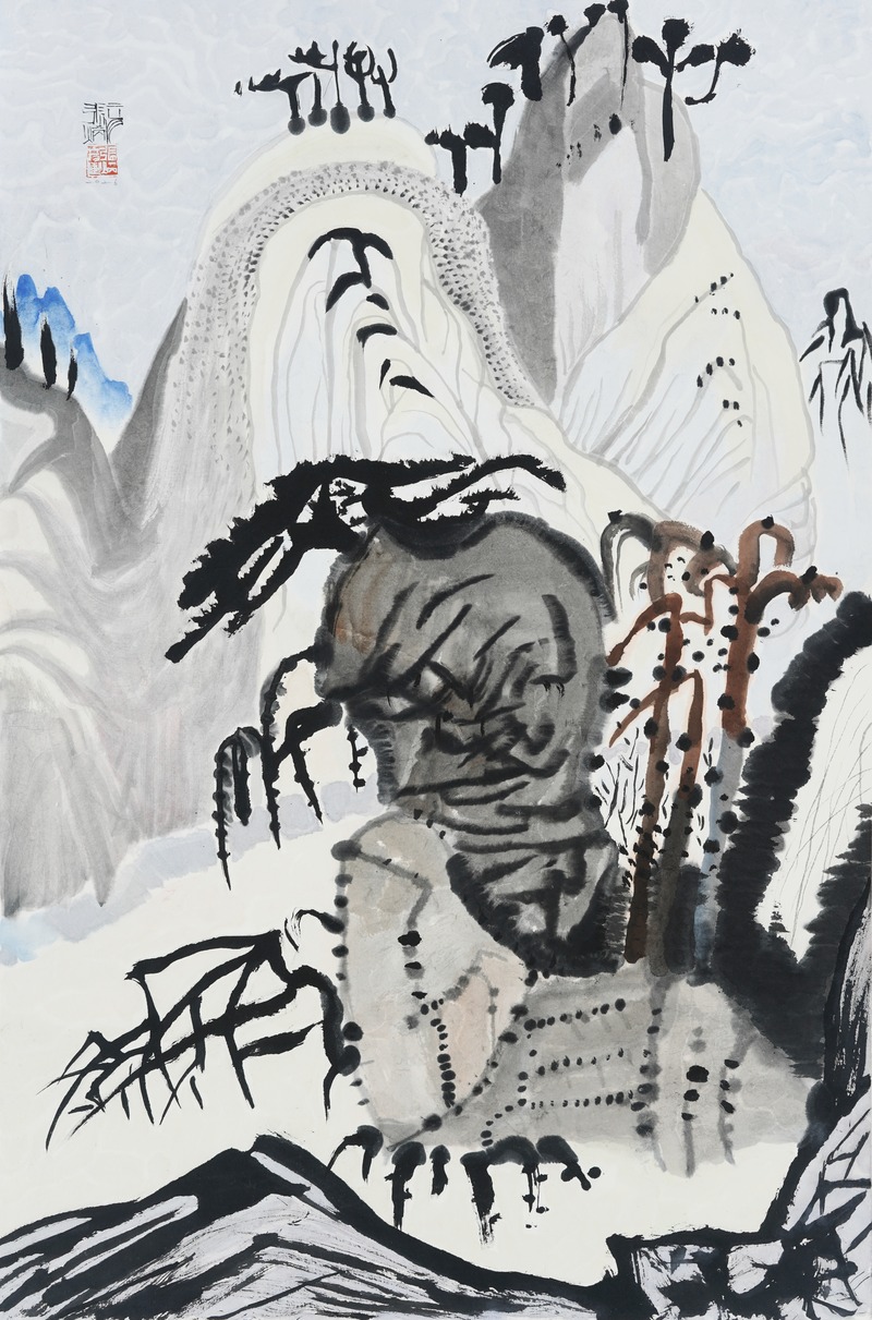Jang Byeong Eun · Eastbrush · 张炳彥 · Landscape_in_Mind ·  ink_and_light_color_on_paper · 1050mm_x_700mm · 2026